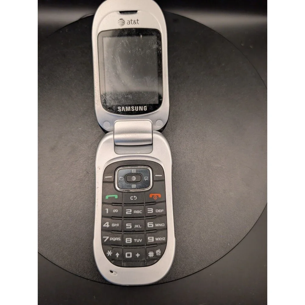 Samsung SGH‑A237 AT&T Flip Phone – Untested AS‑IS – Parts or Repair Only